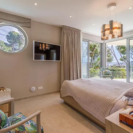 Luxueuse Charleston - Vue Mer, Sauna Hammam Antibes