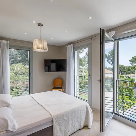 Luxueuse Charleston - Vue Mer, Sauna Hammam Nyaraló Antibes