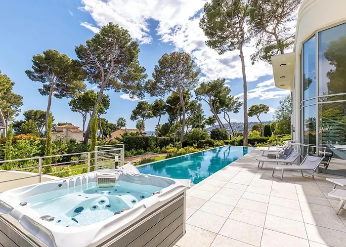 Luxueuse Charleston - Vue Mer, Sauna Hammam Tatil Evi *