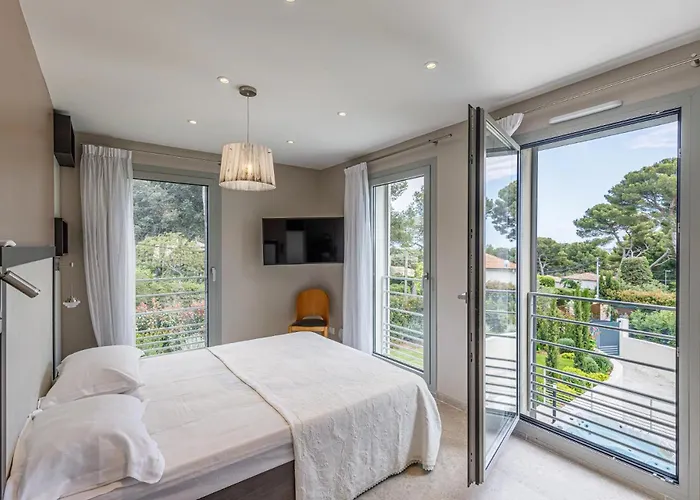 Luxueuse Charleston - Vue Mer, Sauna Hammam Σπίτι διακοπών Αντίμπ